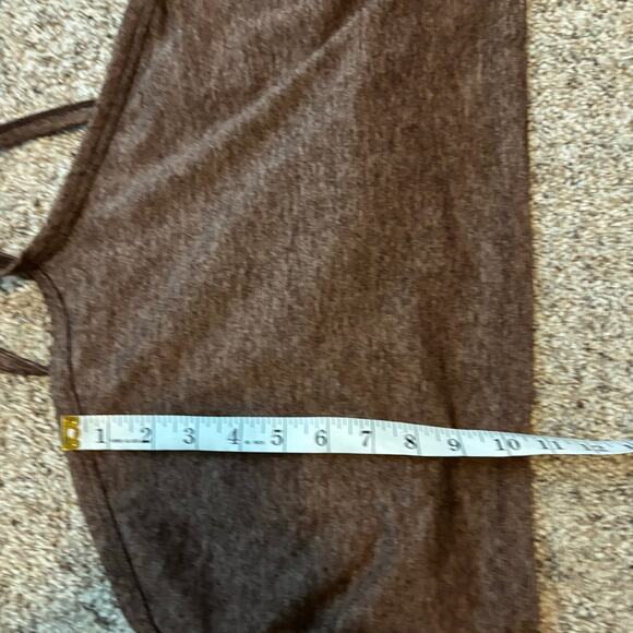OFFLINE By Aerie The Hugger Longline Racerback Sports Bra Brown Sz XXL - Picture 6 of 7